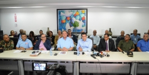 Director CAASD y alcalde DN encabezan reunión con Comité de Emergencias y Seguridad