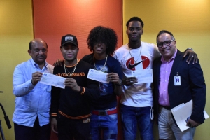 CAASD entrega premios concurso de música urbana “La importancia del consumo racional del agua”