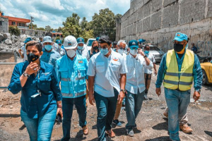 Director de la CAASD supervisa trabajos de infraestructuras que beneficiarán a más de 46,000 habitantes en SDO y Los Alcarrizos