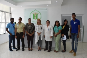 CAASD lleva programa de concienciación &quot;Cultura del agua&quot; a Hospital Municipal Dr. Jacinto Mañón
