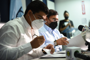 CAASD e INDRHI firman convenio para fortalecer suministro y abastecimiento de agua potable